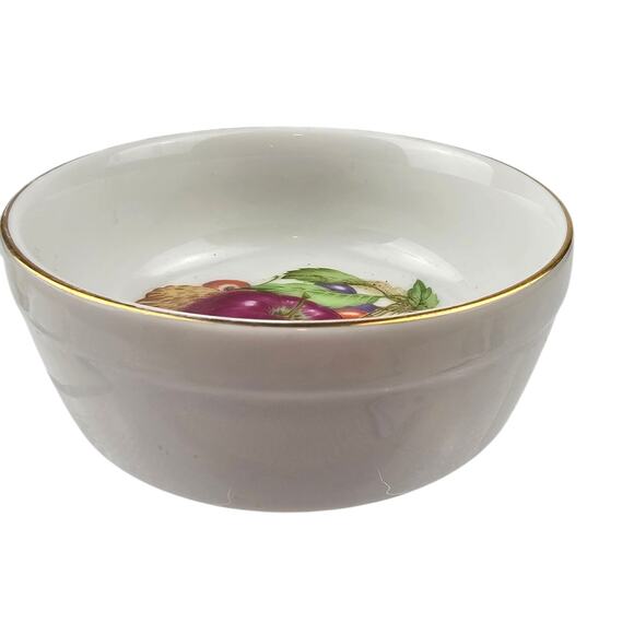 Vintage John Wagner & Sons Made in Japan Ramekin Dish Fruit Motif with Gold Trim - Picture 5 of 7